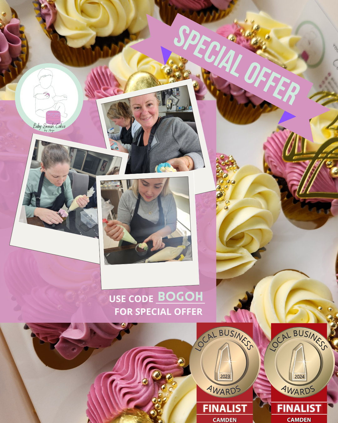 Cupcake Decorating Class - 28th July 2024